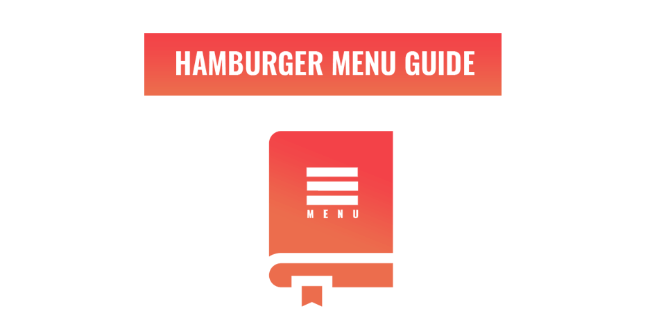 Hamburger menu guide - feature