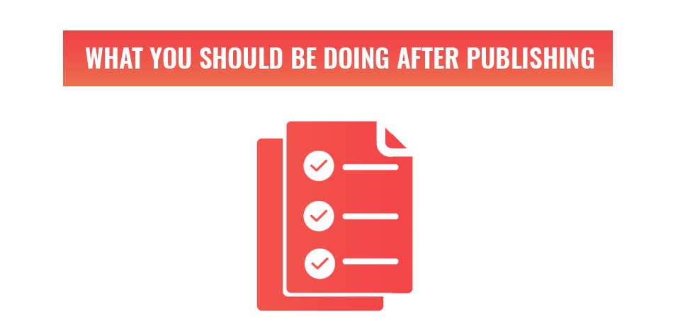 What you should do after you publish a blog - feat