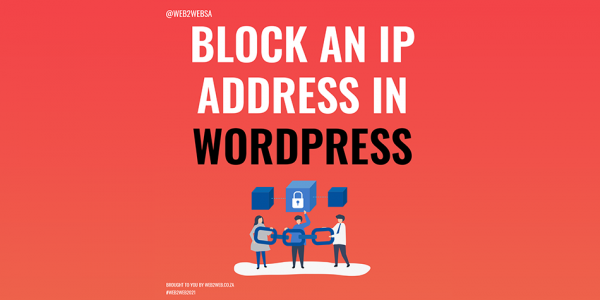 block an IP address in WordPress